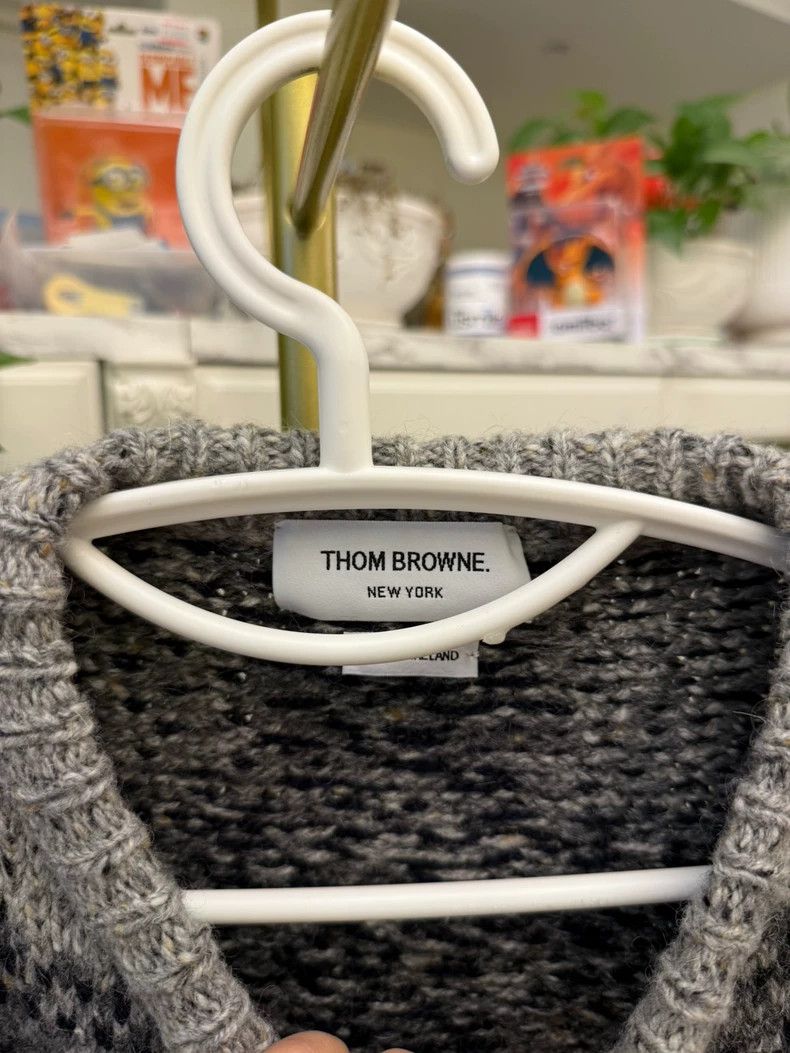 Thom Browne Thom Browne Plaid Knit Sweater - dmc Size US M / EU 48-50 / 2 - 4 Thumbnail