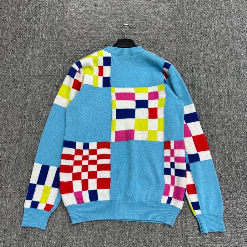 Louis Vuitton Louis Vuitton Checkerboard Wool Sweater - dmc Size US L / EU 52-54 / 3 - 5 Thumbnail
