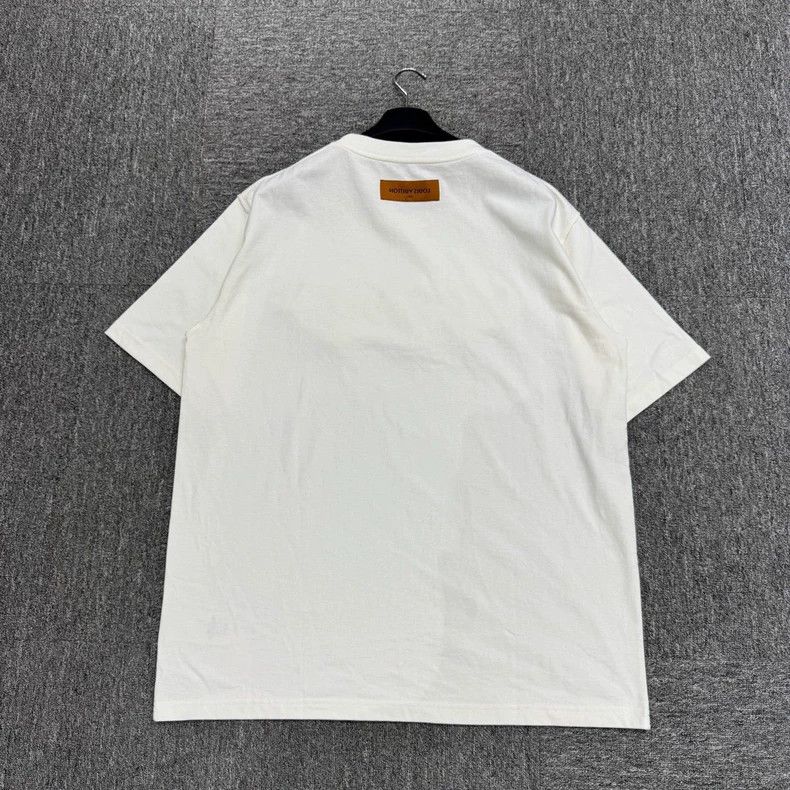 Louis Vuitton Louis Vuitton Embroidered Graffiti Short Sleeve Tee - dmc Size US XL / EU 56 / 4 - 5 Thumbnail