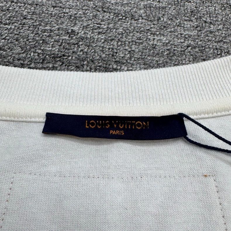 Louis Vuitton Louis Vuitton Embroidered Graffiti Short Sleeve Tee - dmc Size US XL / EU 56 / 4 - 2 Thumbnail