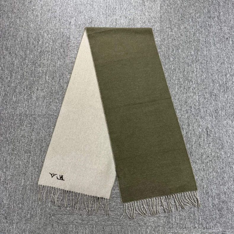 Louis Vuitton Louis Vuitton Fringe Embroidered Wool Scarf - dmc Size ONE SIZE - 7 Thumbnail