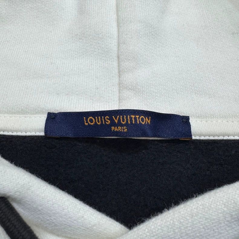 Louis Vuitton Louis Vuitton Black White Hoodie - dmc Size US XL / EU 56 / 4 - 2 Thumbnail