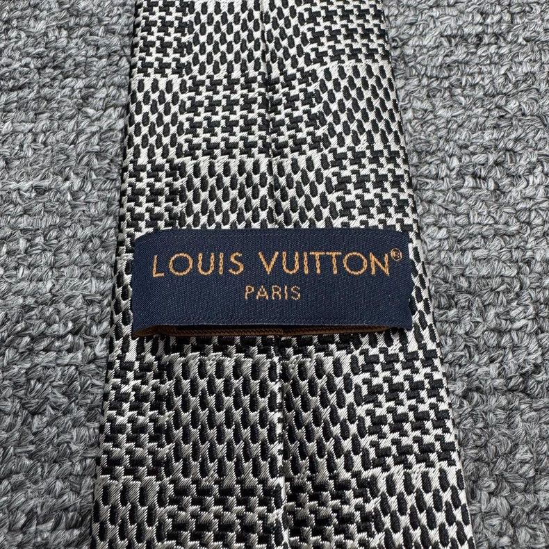Louis Vuitton Louis Vuitton Damier Check Tie - dmc Size ONE SIZE - 3 Thumbnail