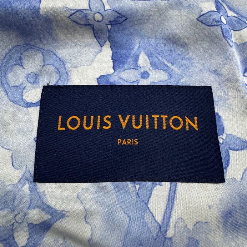Louis Vuitton Louis Vuitton Ink Flower Denim Jacket - dmc Size US L / EU 52-54 / 3 - 2 Thumbnail