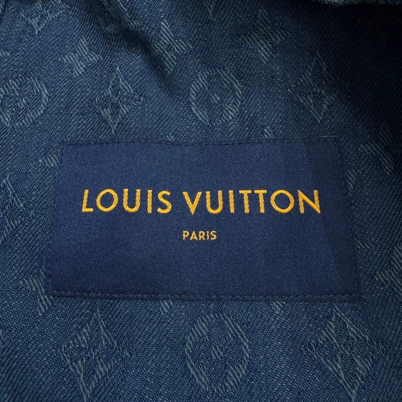 Louis Vuitton Louis Vuitton Blue Monogram Denim Jacket - dmc Size US M / EU 48-50 / 2 - 3 Thumbnail