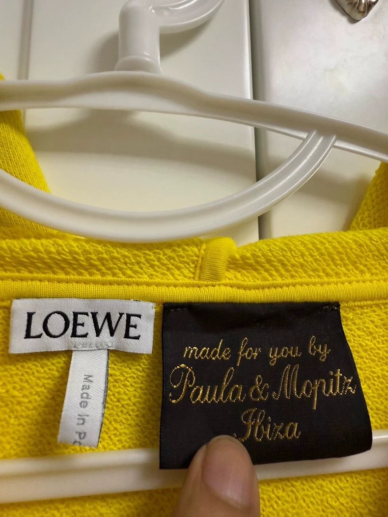 Loewe Loewe Yellow Hoodie Dress - dmc Size US L / EU 52-54 / 3 - 2 Thumbnail