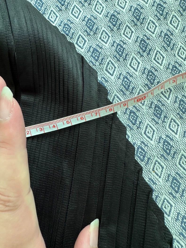 Issey Miyake Issey Miyake Black Textured Long Top - dmc Size US S / EU 44-46 / 1 - 2 Thumbnail