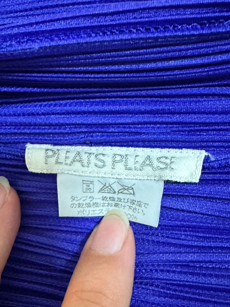 Issey Miyake Issey Miyake Purple Wide-Shoulder Coat - dmc Size US M / EU 48-50 / 2 - 3 Thumbnail
