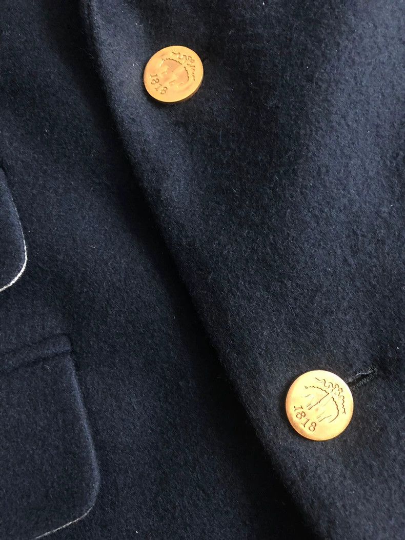 Thom Browne Thom Browne Gold Button Cashmere Blazer - dmc Size US XS / EU 42 / 0 - 2 Thumbnail