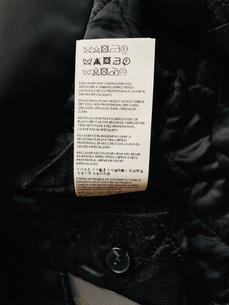 Versace Versace Studded Zip-Up Jacket - dmc Size US M / EU 48-50 / 2 - 8 Thumbnail