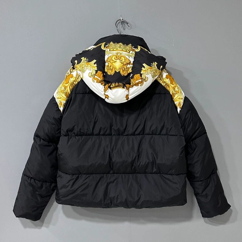 Versace Versace Baroque Style Down Jacket - dmc Size US L / EU 52-54 / 3 - 3 Thumbnail