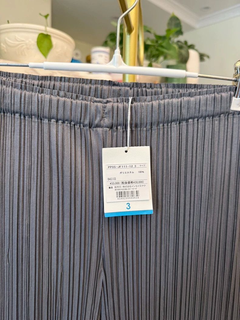 Issey Miyake Issey Miyake PP Straight Leg Pants JF111 - dmc Size US 30 / EU 46 - 2 Thumbnail