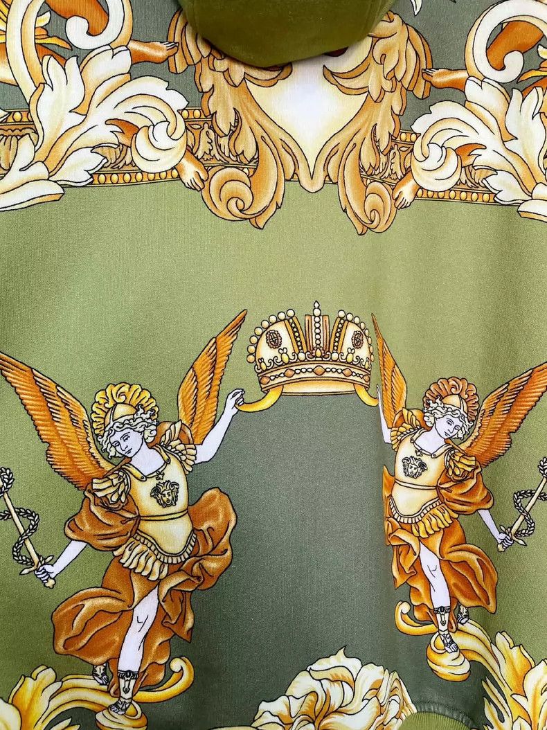 Versace VERSACE Cotton Hoodie with Zipper - dmc Size US XS / EU 42 / 0 - 4 Thumbnail