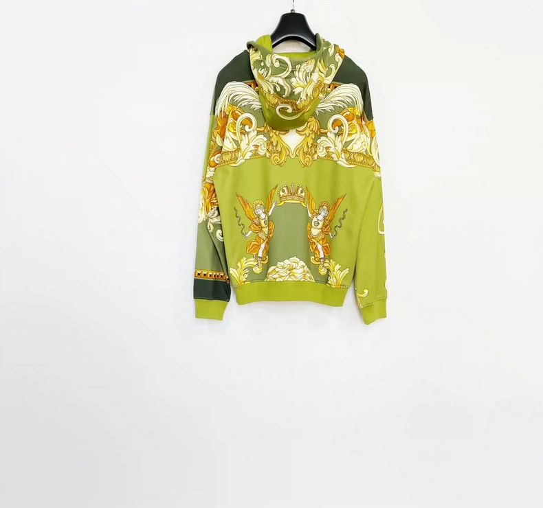 Versace VERSACE Cotton Hoodie with Zipper - dmc Size US XS / EU 42 / 0 - 3 Thumbnail