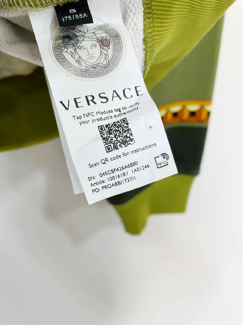 Versace VERSACE Cotton Hoodie with Zipper - dmc Size US XS / EU 42 / 0 - 5 Thumbnail