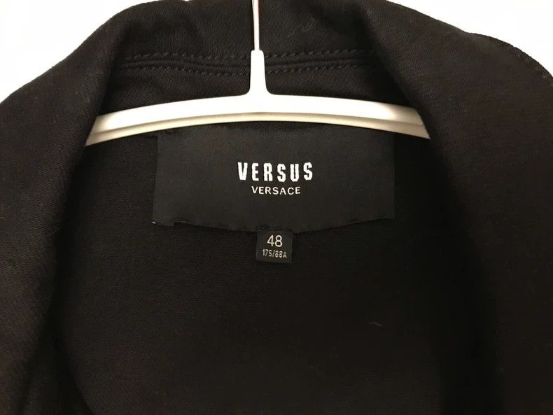 Versace Versus Versace Denim Jacket Black - dmc Size US M / EU 48-50 / 2 - 3 Thumbnail