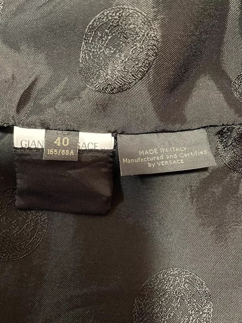 Versace Versace Black Blazer with Tags - dmc Size US S / EU 44-46 / 1 - 5 Thumbnail
