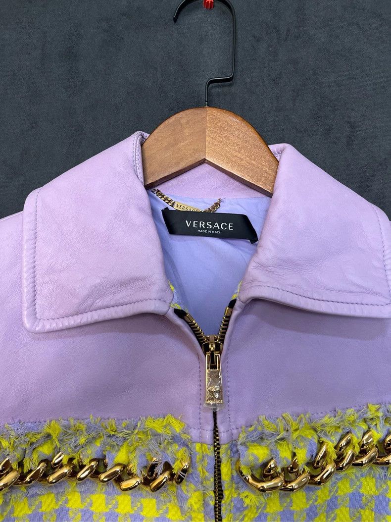 Versace Versace Checkered Chain Link Jacket - dmc Size US XL / EU 56 / 4 - 3 Thumbnail