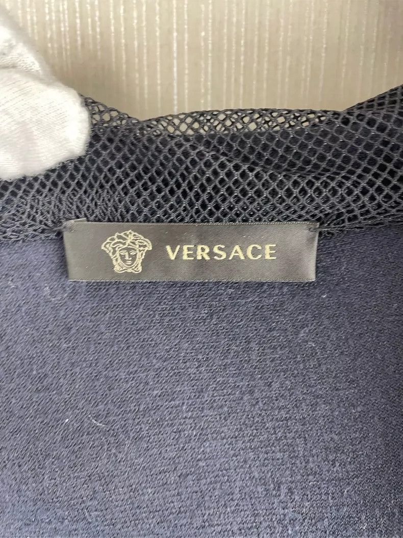 Versace Versace Medusa Velvet Zip-Up Jacket - dmc Size US XXL / EU 58 / 5 - 3 Thumbnail