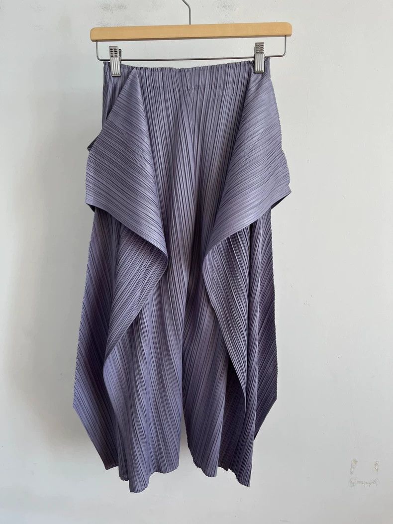 Issey Miyake Issey Miyake Pleated Skirt JF564 - dmc Size US 28 / EU 44 - 2 Thumbnail
