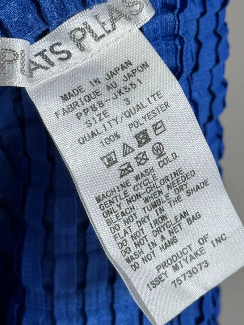 Issey Miyake Issey Miyake PP-JK551 Blue Waffle Vest - dmc Size US S / EU 44-46 / 1 - 3 Thumbnail