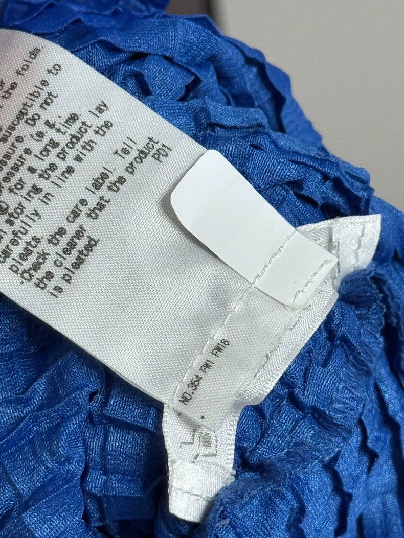 Issey Miyake Issey Miyake PP-JK551 Blue Waffle Vest - dmc Size US S / EU 44-46 / 1 - 4 Thumbnail