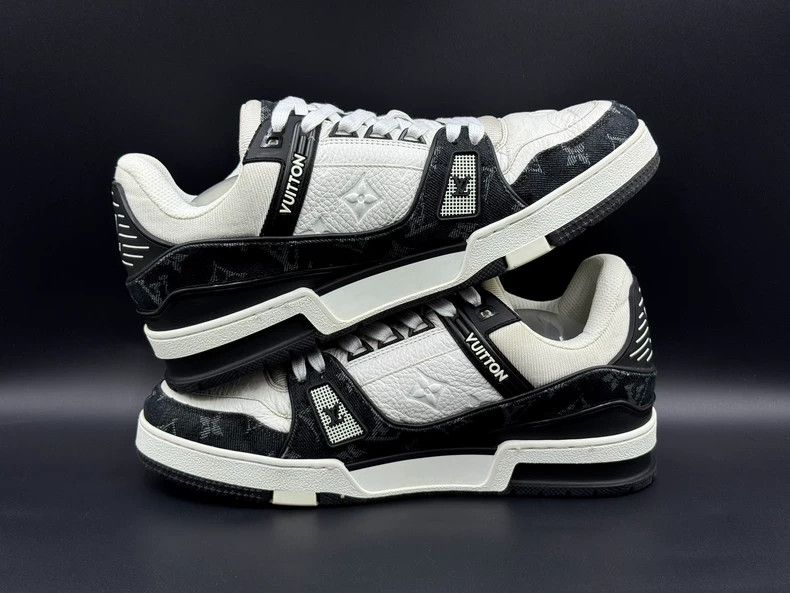 Louis Vuitton Louis Vuitton Trainer Low Top Sneakers - dmc Size US 10.5 / EU 43-44 - 4 Thumbnail