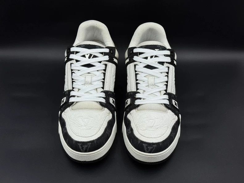 Louis Vuitton Louis Vuitton Trainer Low Top Sneakers - dmc Size US 10.5 / EU 43-44 - 2 Thumbnail