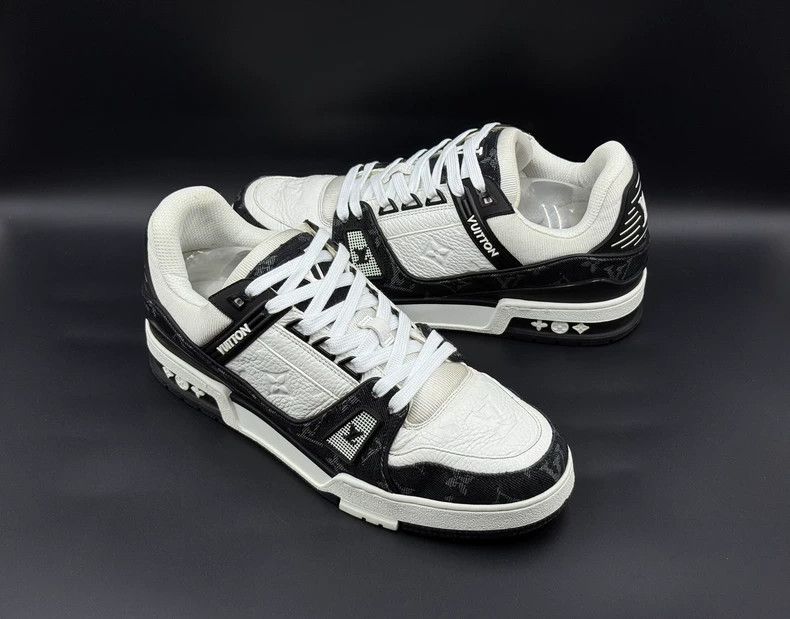 Louis Vuitton Louis Vuitton Trainer Low Top Sneakers - dmc Size US 10.5 / EU 43-44 - 7 Thumbnail