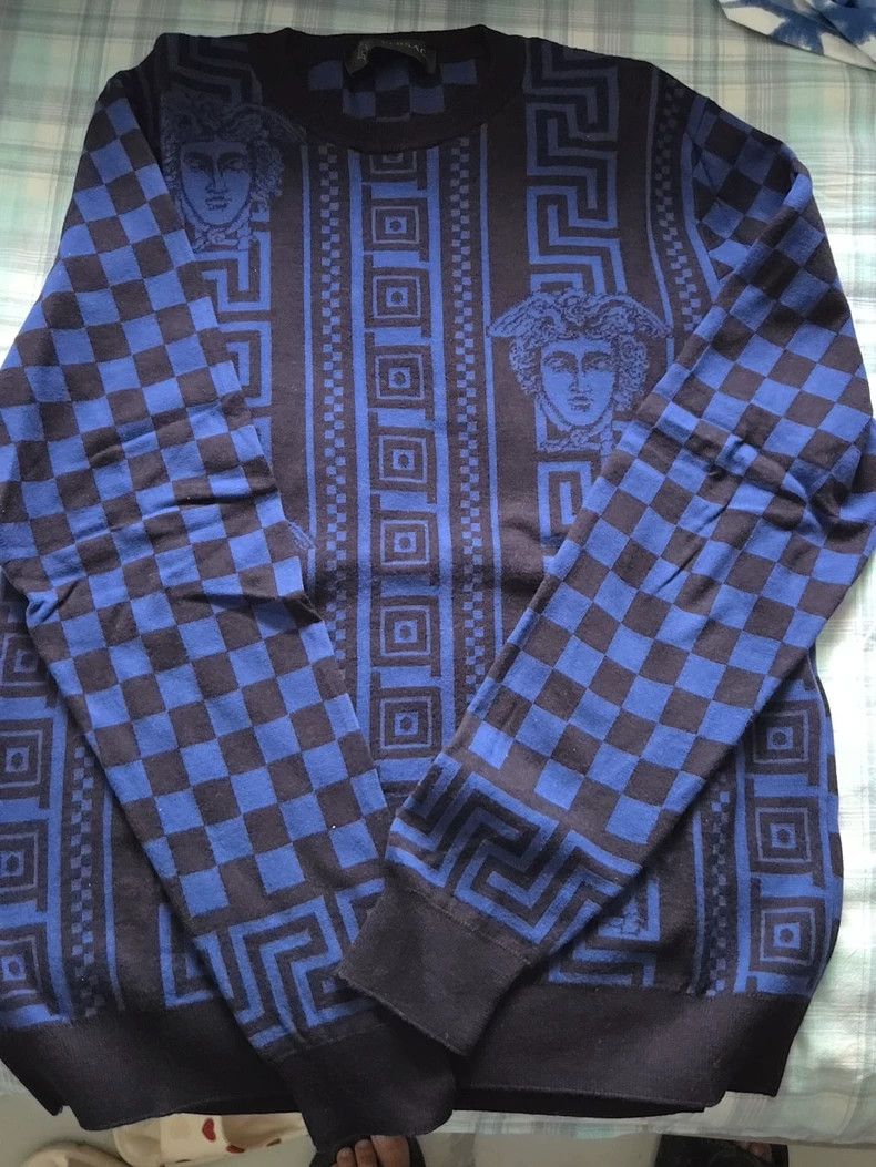 Versace Versace Pure Wool Sweater - dmc Size US S / EU 44-46 / 1 - 2 Thumbnail