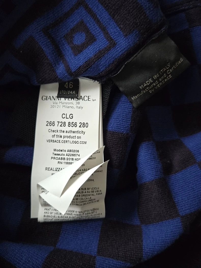 Versace Versace Pure Wool Sweater - dmc Size US S / EU 44-46 / 1 - 4 Thumbnail