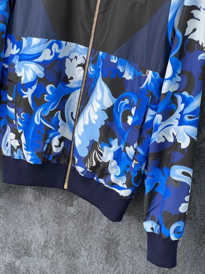 Versace VERSACE Reversible Wool Bomber Jacket - dmc Size US M / EU 48-50 / 2 - 4 Thumbnail