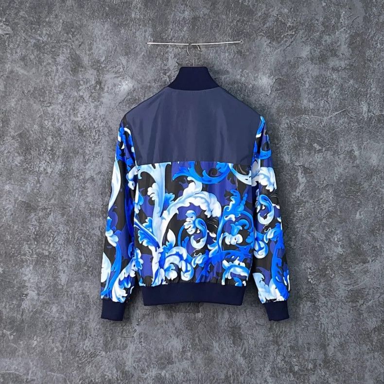 Versace VERSACE Reversible Wool Bomber Jacket - dmc Size US M / EU 48-50 / 2 - 2 Thumbnail