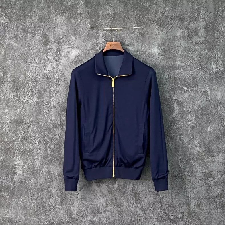 Versace VERSACE Reversible Wool Bomber Jacket - dmc Size US M / EU 48-50 / 2 - 5 Thumbnail