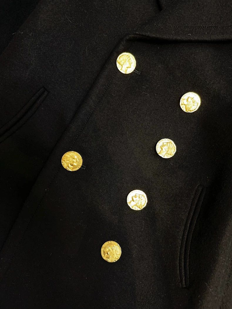 Chanel Chanel Vintage Double-Breasted Gold Button Coat - dmc Size US M / EU 48-50 / 2 - 3 Thumbnail
