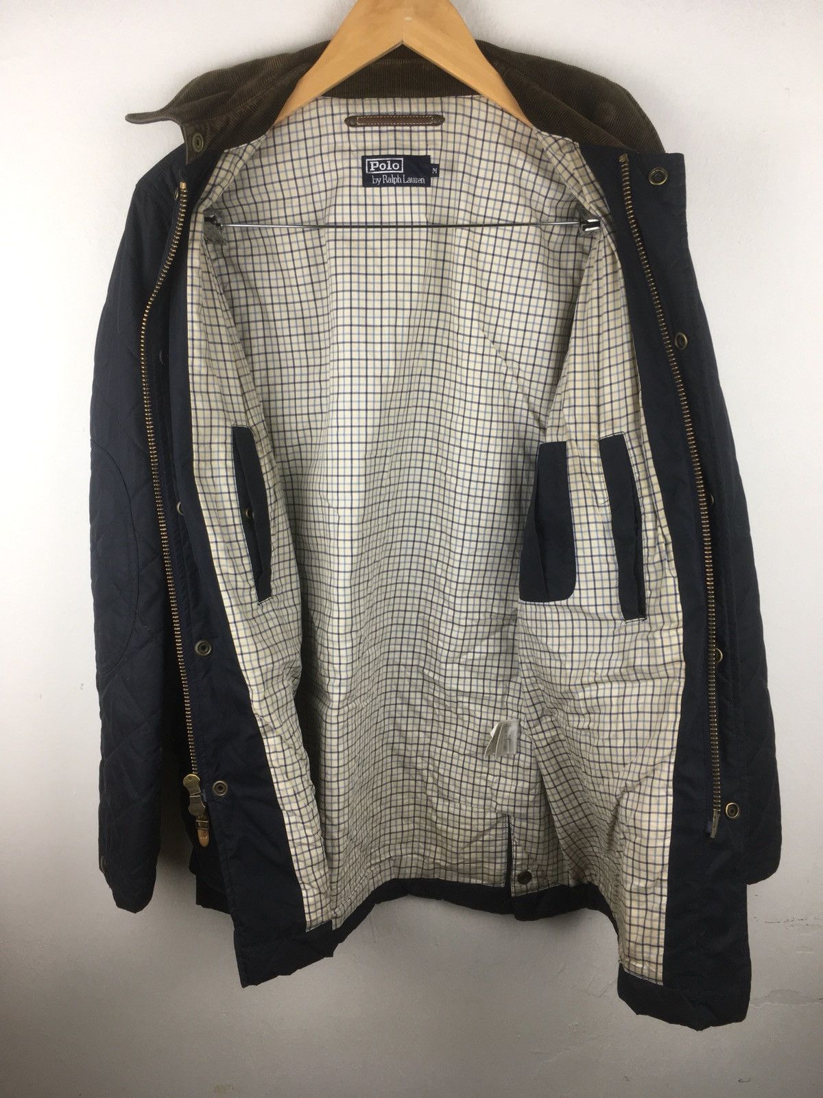 Polo Ralph Lauren × RRL Ralph Lauren × Vintage Polo Ralph laurent zipper jacket armpit 22x31 Size US M / EU 48-50 / 2 - 3 Thumbnail