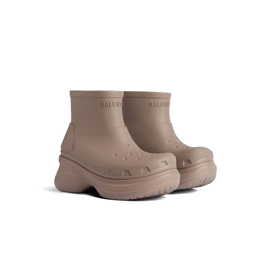 Balenciaga × Crocs women's crocs™ bootie in beige Size US 6 / IT 36 - 2 Thumbnail
