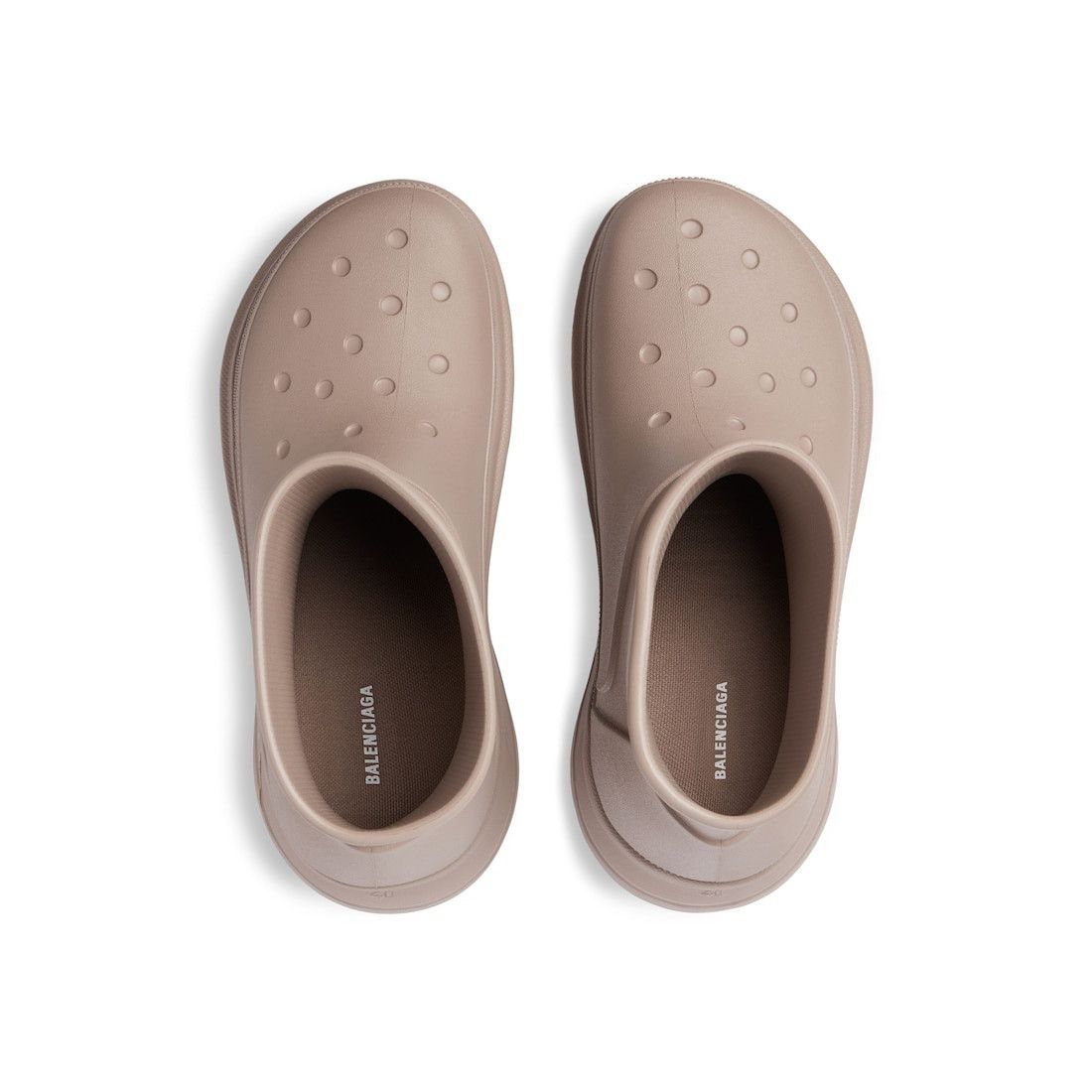 Balenciaga × Crocs women's crocs™ bootie in beige Size US 9 / IT 39 - 6 Thumbnail