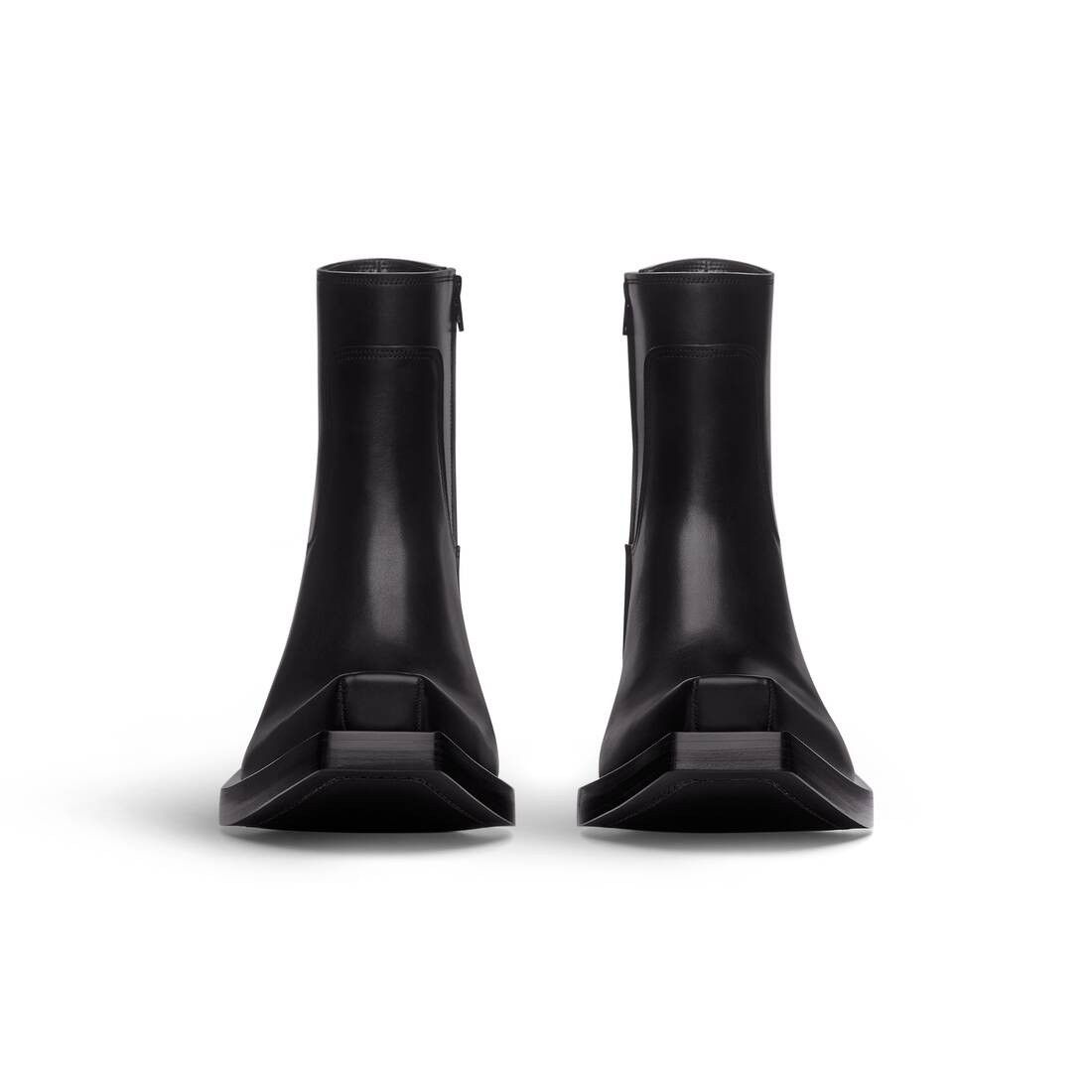 Balenciaga black leather santiago ankle boots - US Size US 9 / EU 42 - 3 Thumbnail