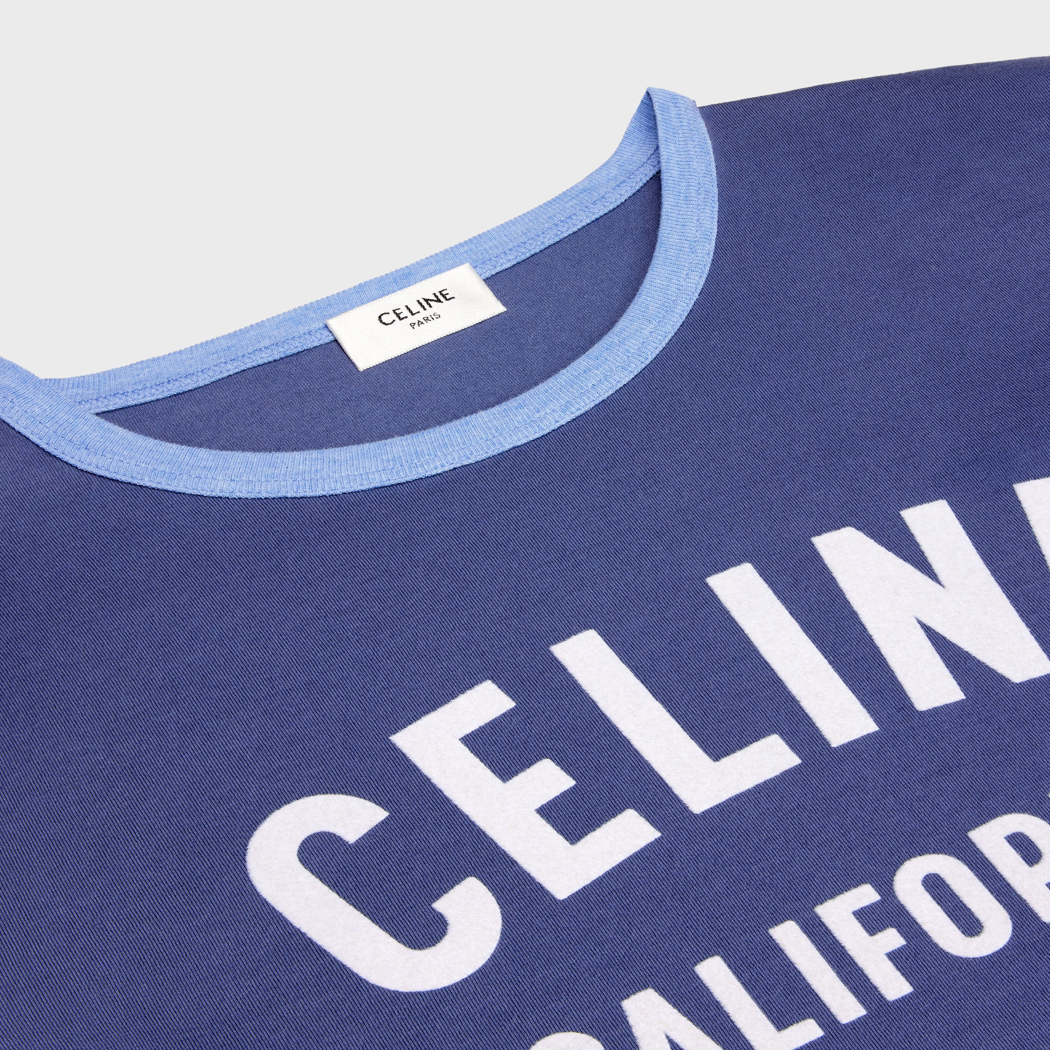 Celine celine california 70's T-shirt in cotton jersey Size S / US 4 / IT 40 - 3 Thumbnail