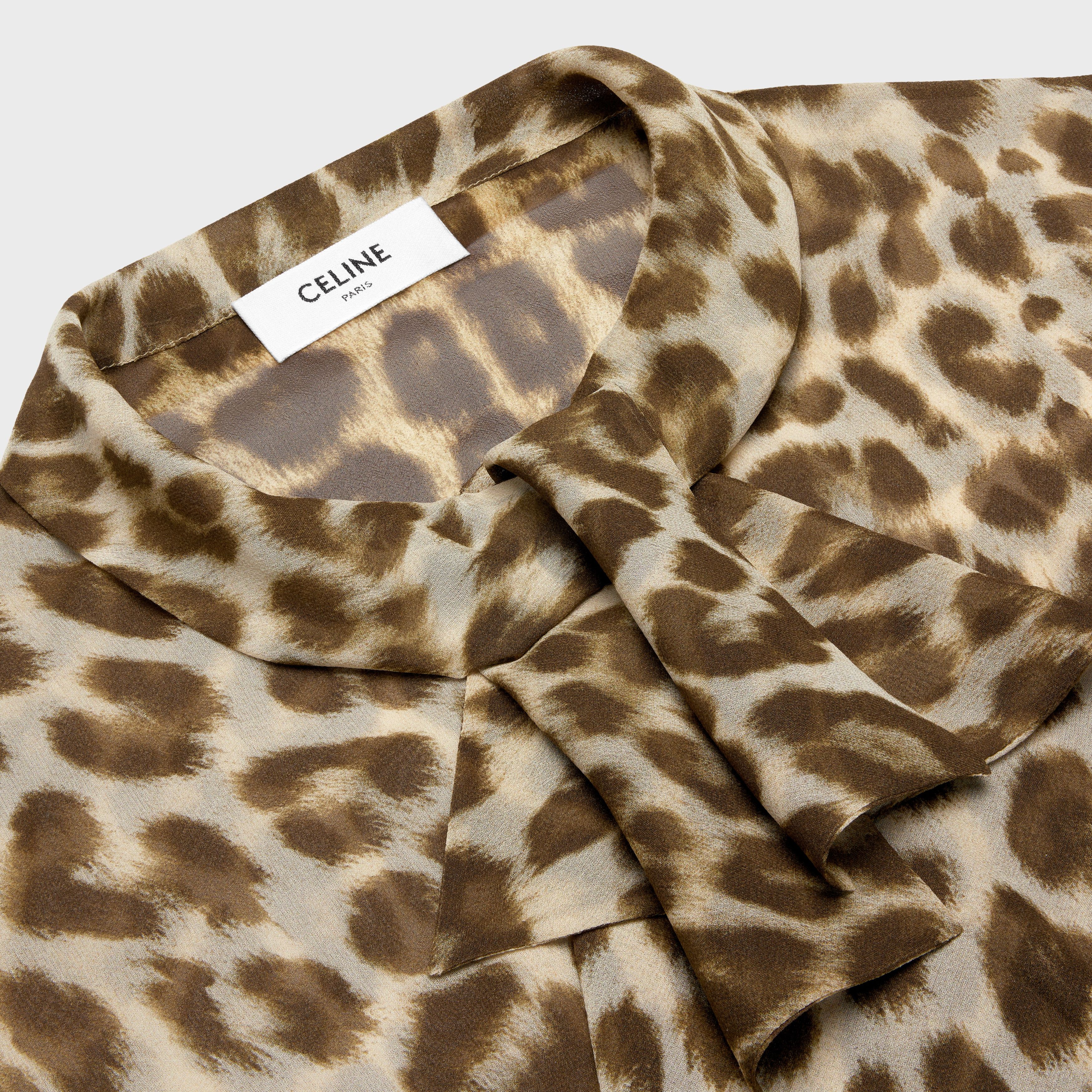 Celine jabot blouse with bow in silk georgette Size XS / US 0-2 / IT 36-38 - 3 Thumbnail