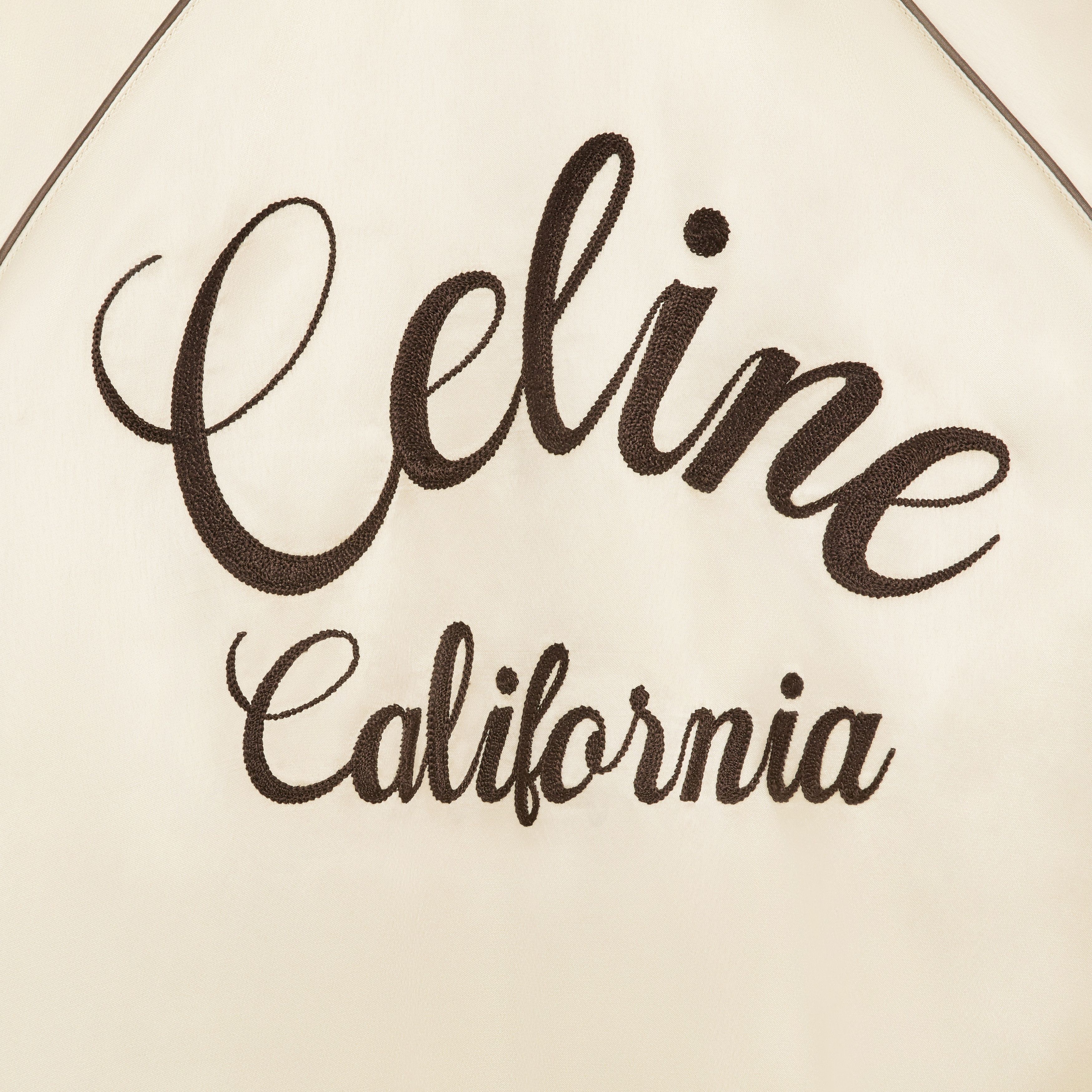 Celine celine souvenir teddy jacket in flowing satin Size M / US 6-8 / IT 42-44 - 4 Thumbnail