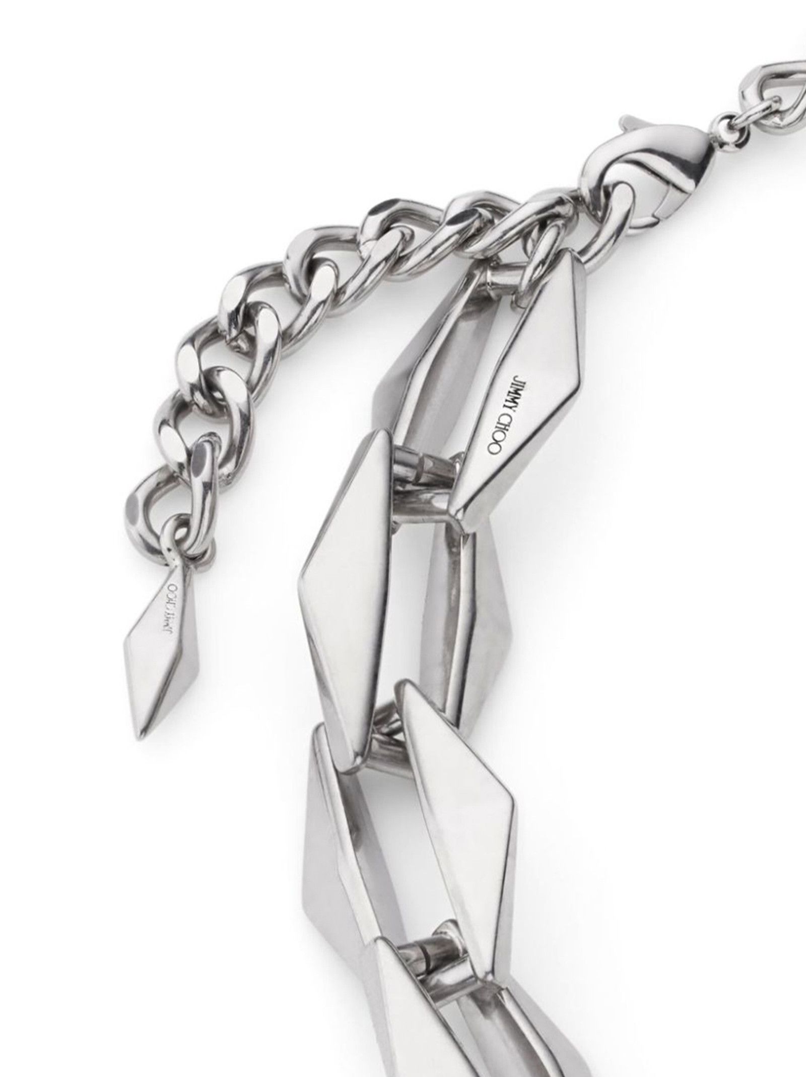 Jimmy Choo 'Diamond Chain' Necklace Size ONE SIZE - 4 Thumbnail