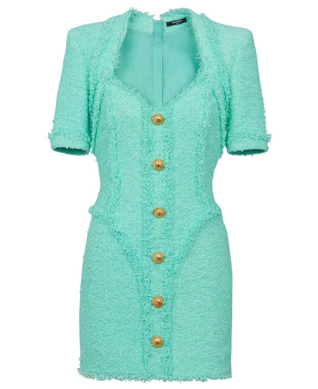 Balmain Midi dress Size XXS / US 00 / IT 34 - 4 Thumbnail