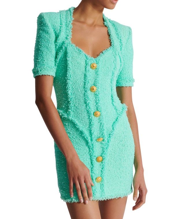 Balmain Midi dress Size XXS / US 00 / IT 34 - 6 Thumbnail