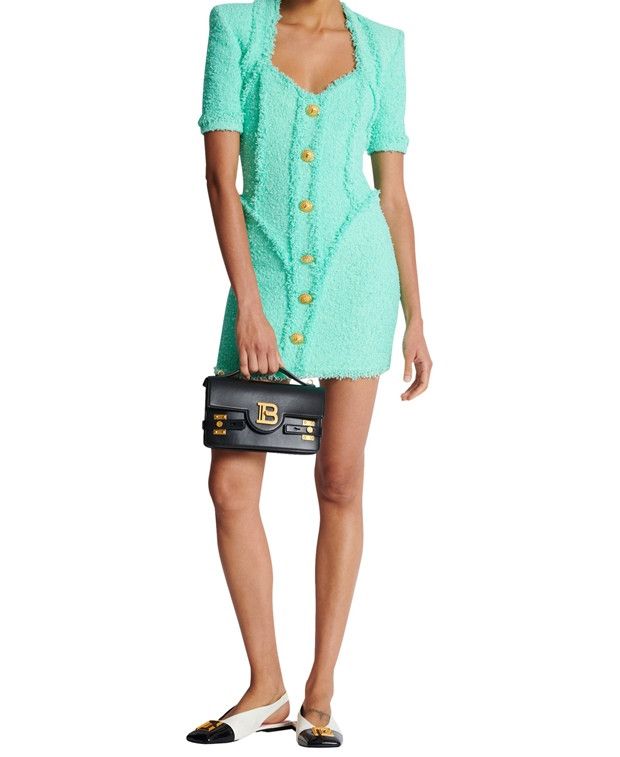 Balmain Midi dress Size XXS / US 00 / IT 34 - 7 Thumbnail