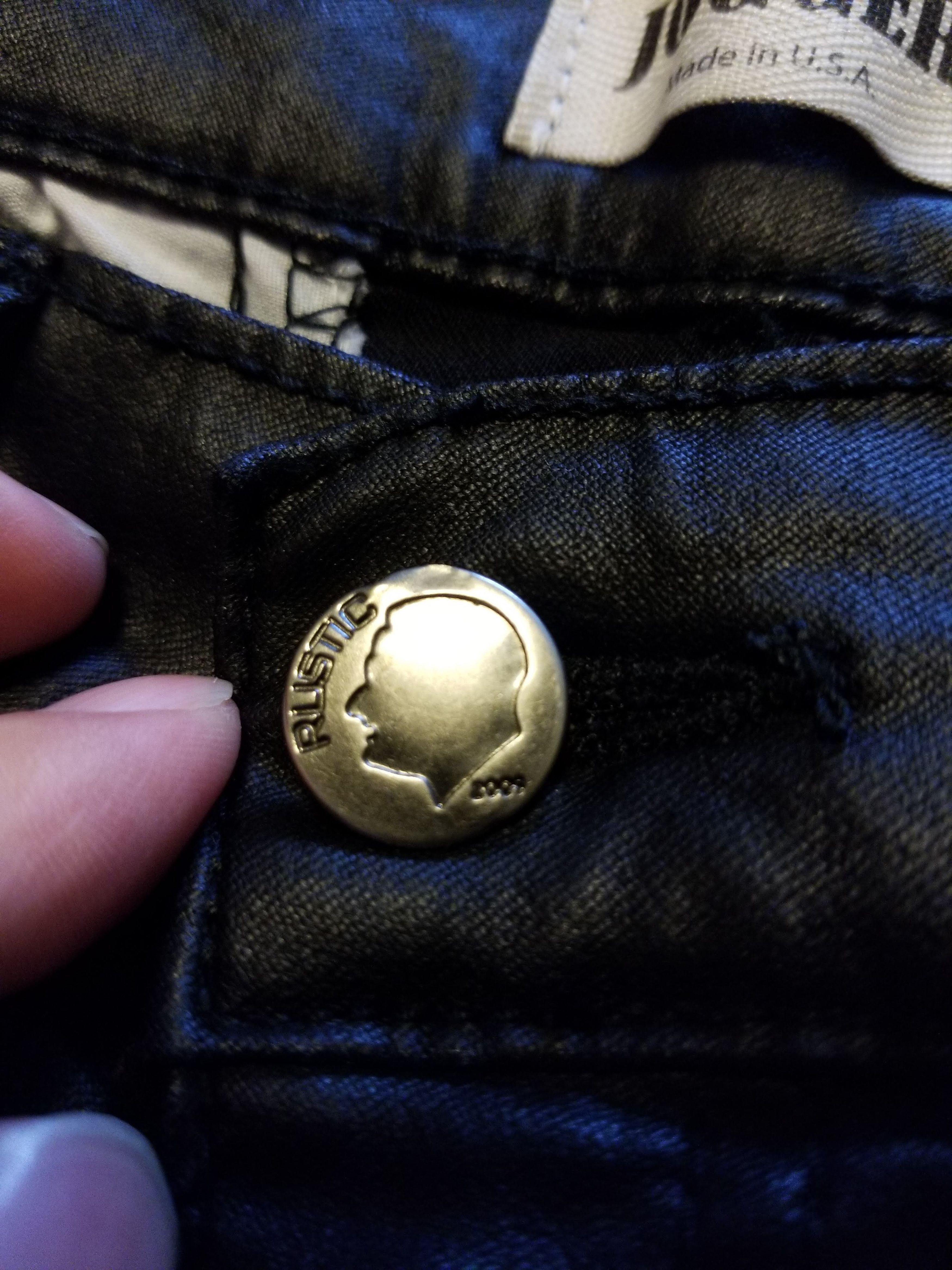 Rustic Dime Biker Stretch Pants Size US 32 / EU 48 - 7 Thumbnail