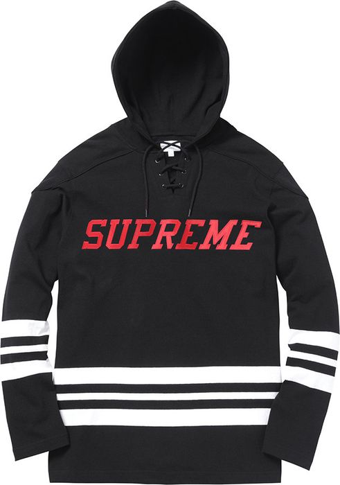 Supreme Hooded Hockey Top Black Size US M / EU 48-50 / 2 - 2 Preview