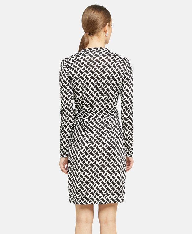 Diane von Furstenberg Silk dress Size XXL / US 16-18 / IT 52-54 - 2 Thumbnail