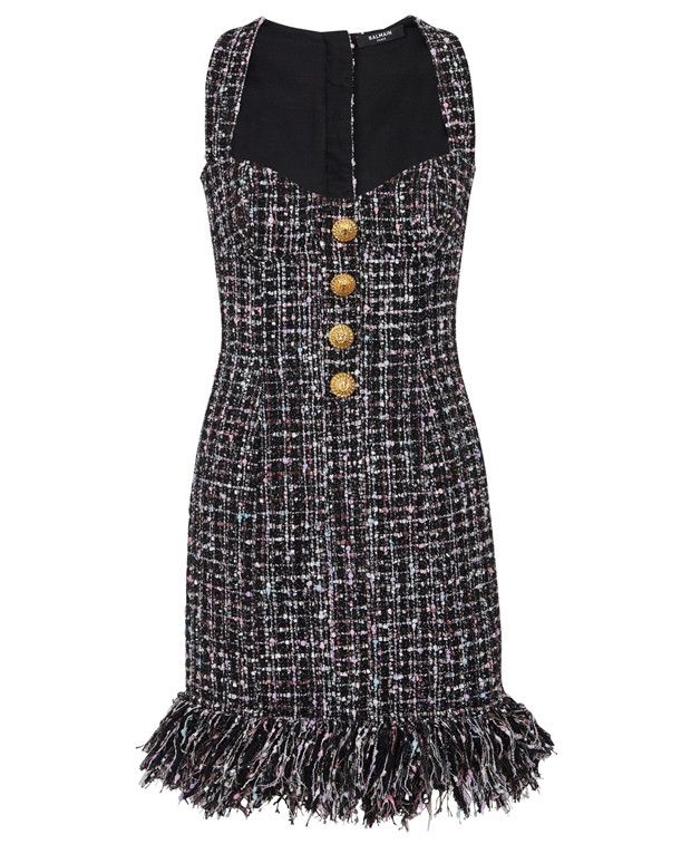 Balmain Midi dress Size XS / US 0-2 / IT 36-38 - 4 Thumbnail